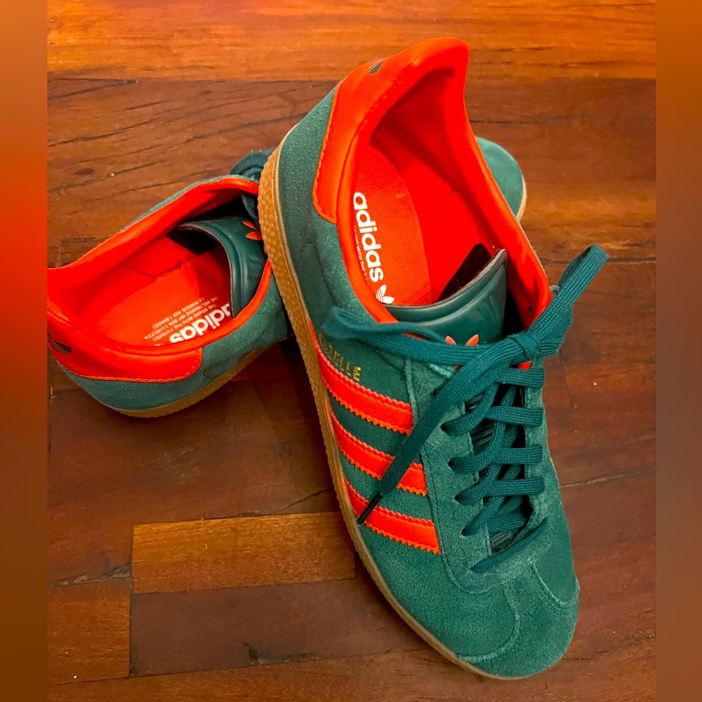 Adidas Gazelle 'Collegiate Green Preloved Red' Size 4.5